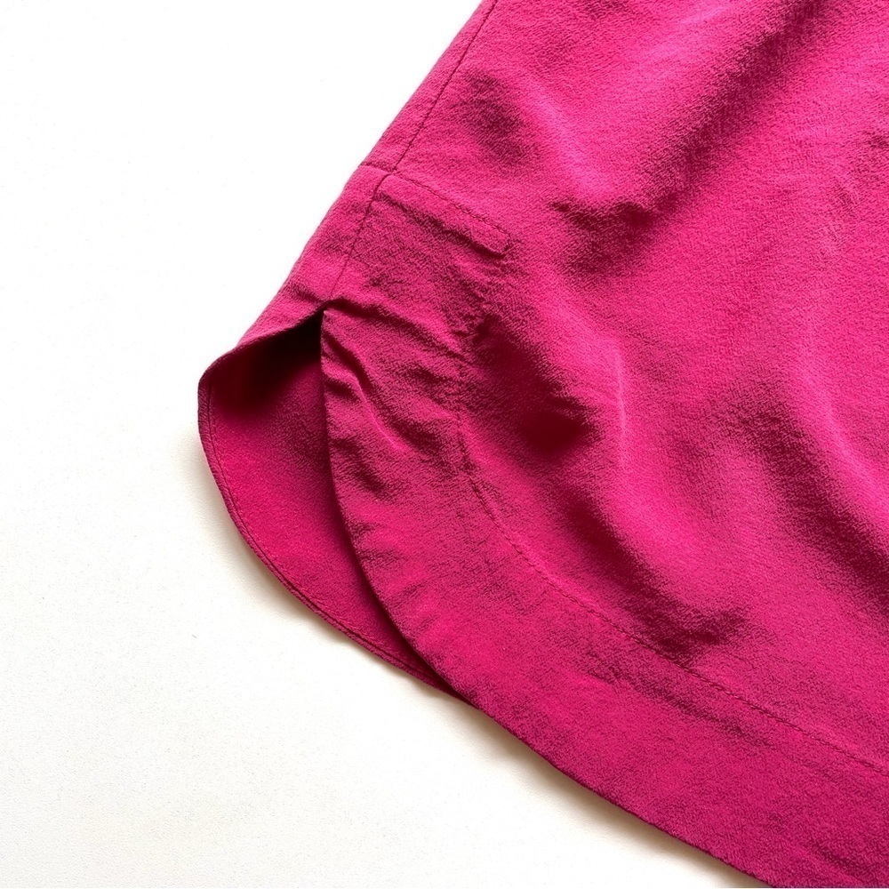 Madewell 2 Pink Silk Daylight Sleeveless Spaghetti Strap Sheath Dress - Picture 4 of 16